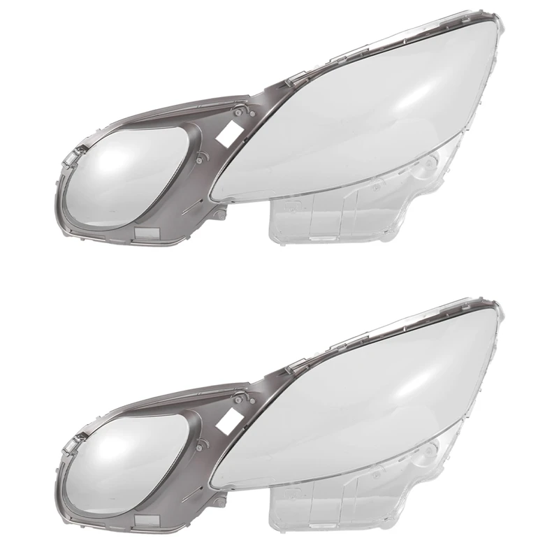

2X Car Headlight Transparent Lens Cover For Lexus GS300 GS430 GS450 2006-2011 Head Light Lamp Clear Shell Left