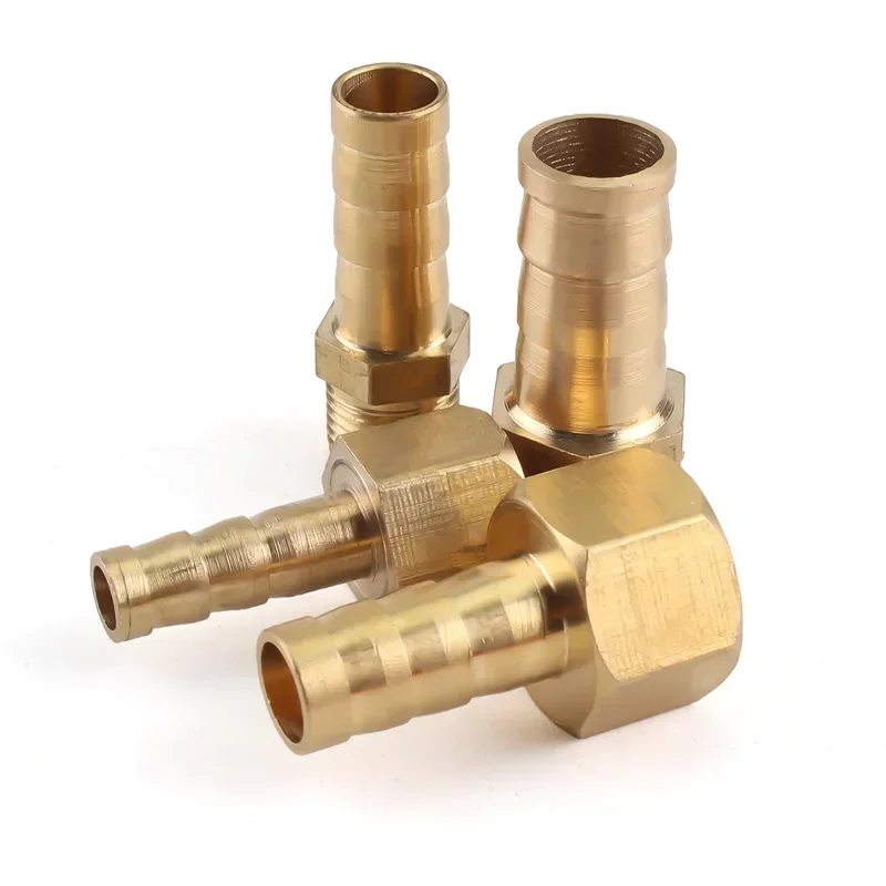 Water Pipe Fitting Pagoda Connector 6 8 10 12 14mm Hose Barb Connector Thread 1/8 1/4 3/8 1/2 inch