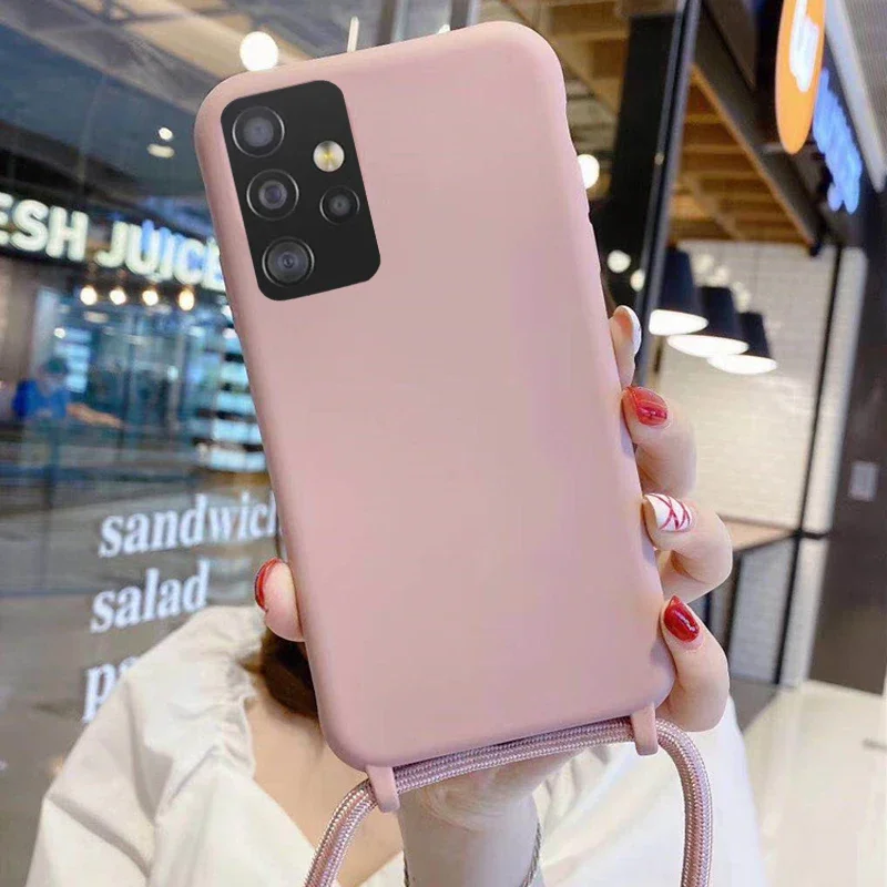 Crossbody Strap Case For Samsung Galaxy A55 A35 A25 A15 A05 A05S A54 A14 A34 A24 A13 A23 A33 A52 A53 A73 A12 A32 A72 A22 Cover 2