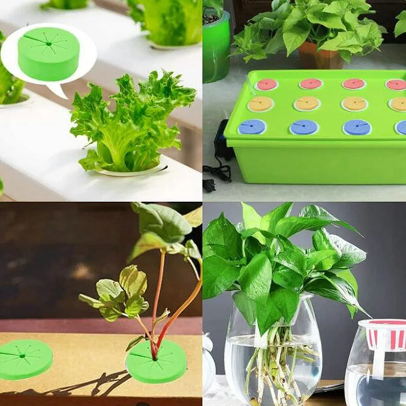 Hydroponic Baskets Media Planting Sponge 15pcs