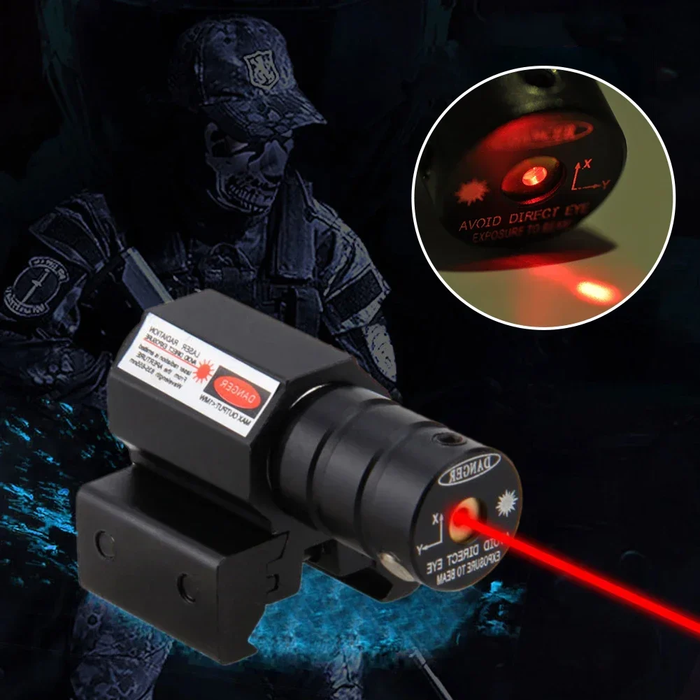 Tactical Laser Sight Scope with Batteries for Rifle Pistol Airsoft