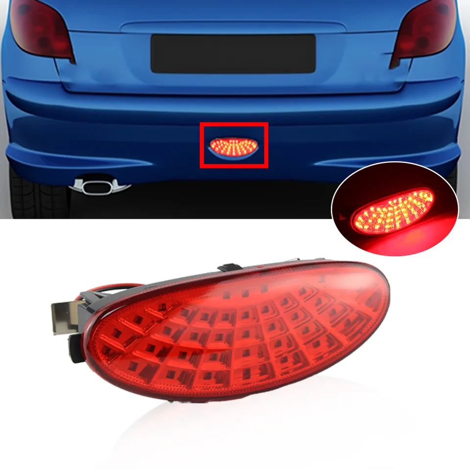Piloto Trasero para Peugeot para 308 CC 2009 A 2011 Volante A La Derecha 6351GH 6351GJ 6350GJ 6350GH 1 Pieza Conjunto Lámpara Trasera Luz Freno Trasera Iluminación Trasera