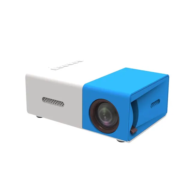 YG300 Pro LED Mini Projector Supports 1080P USB Audio Portable Home Media Video