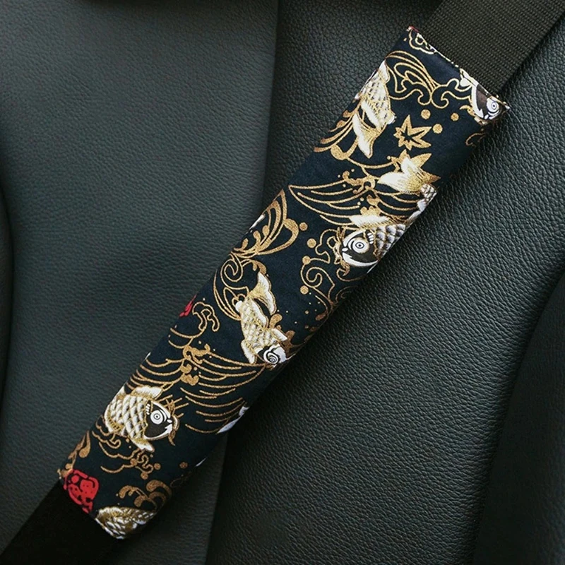 Enhanced Car Seat Belt Cover - Universal Auto Shoulder Pad Safety Protector Cushion for Interior Comfort