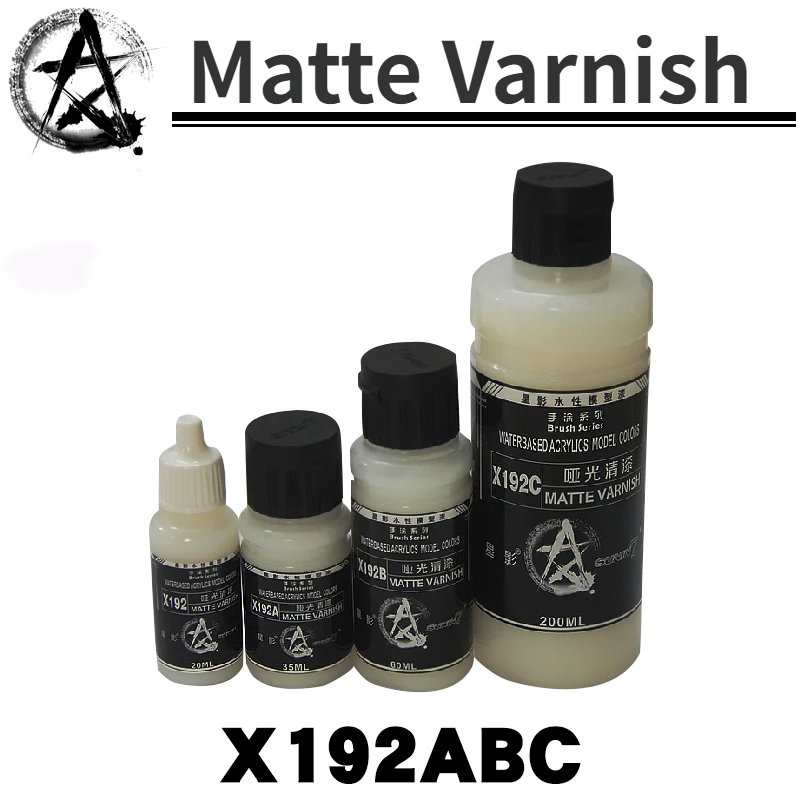 35ml Liquid Acrylic Airbrush Paint (Luminous Finish)