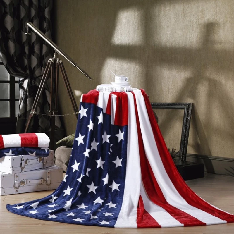 Bed blankets - Warm and plush throw for sofas, sofas, cars, and travel - machine-washed English style blankets - 2