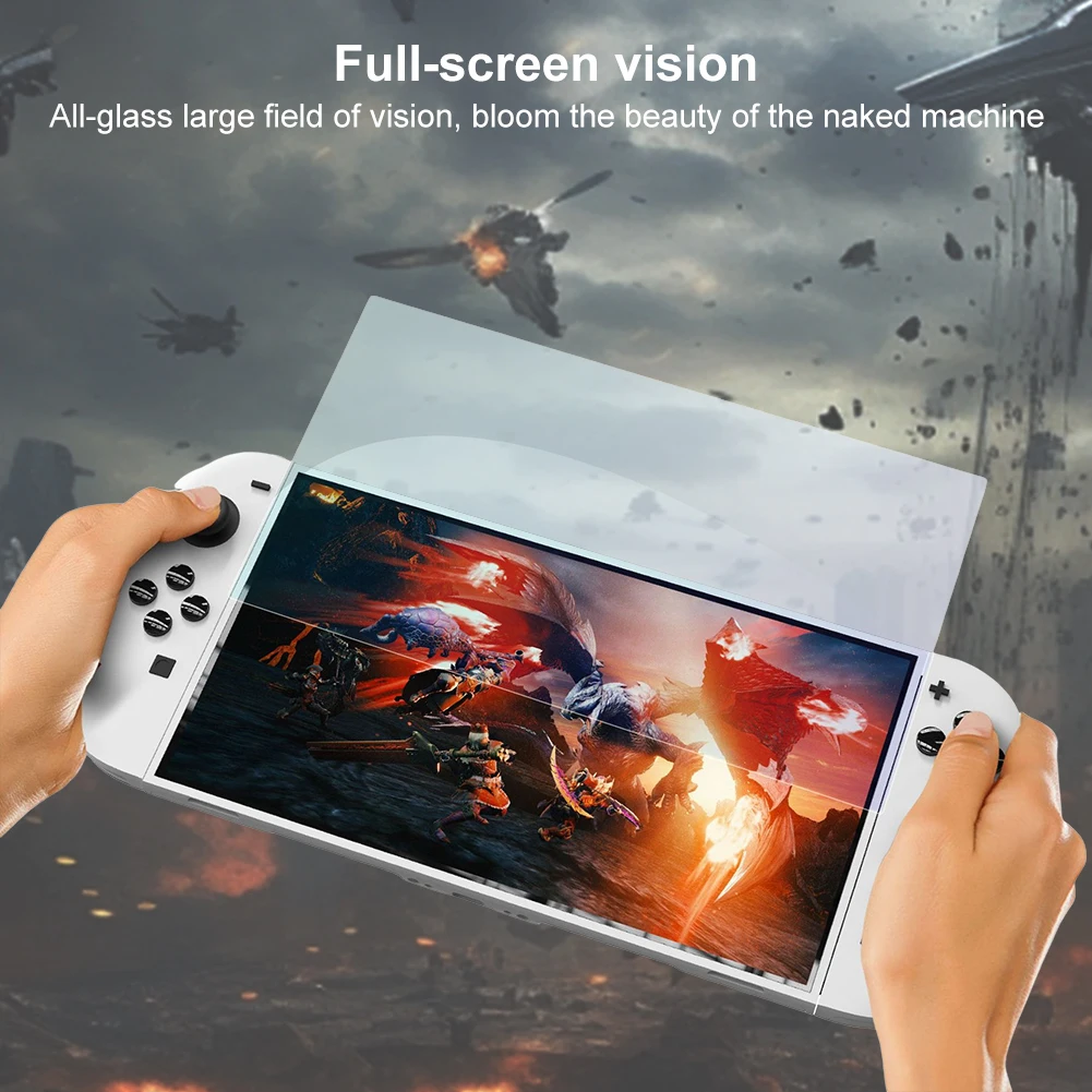 Tempered Glass for Switch 2 Screen Protector Films Ultra-Clear Protective Glass Anti-fingerprint Films for Switch 2Accessories