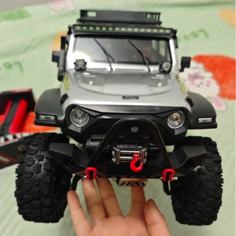 Wltoys 104006 프로 브러시리스 대형 RC 오프로드 크롤러 전동 랭글러 모델 원격 조종 자동차 성인용 야외 암벽 등반용