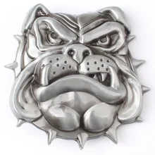 

Bulldog Belt Buckle Handmade Homemade Leash Accessories Belt DIY