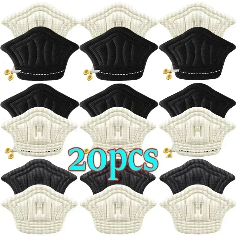 Shoe Insoles Heel Cushion Insole Heel Patch Insole Heel Cushion Protector Heel Insoles Heel Protector Patches Heel Protector Pads Heel Protector Insoles Patch Heel Pads For Sport Shoe Adjustable Size Antiwear Feet Pad Cushion Insert Insole Heel Protector Back Sticker