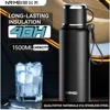 2L Thermos Insulated Water Bottle Hot Water Bottle Vacuum Flask Smart coffee drinkware cup Stainless Steel Double Wall Kettles