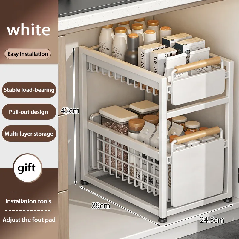 White 2 Layer Small