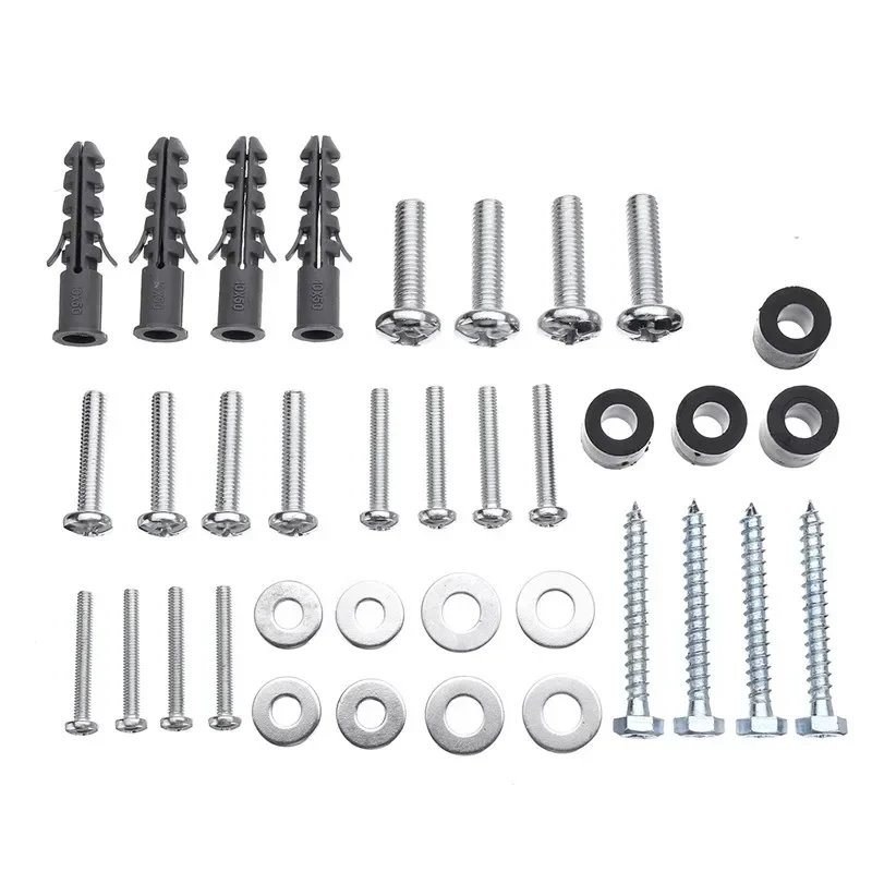 Universal VESA Wall Mount Screw Washer Spacer Pack TV Mount Hardware Kit M4 M5 M6 M8 M10 for TV and Monitor Mounting stainless steel screws screw bolt nut set screw washer nut kit hexagon socket head cap screw