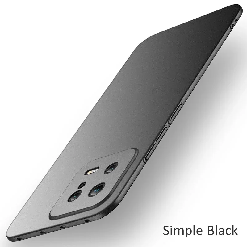 Ultra Slim Frosted Shockproof Case – Durable Hard Plastic Protection