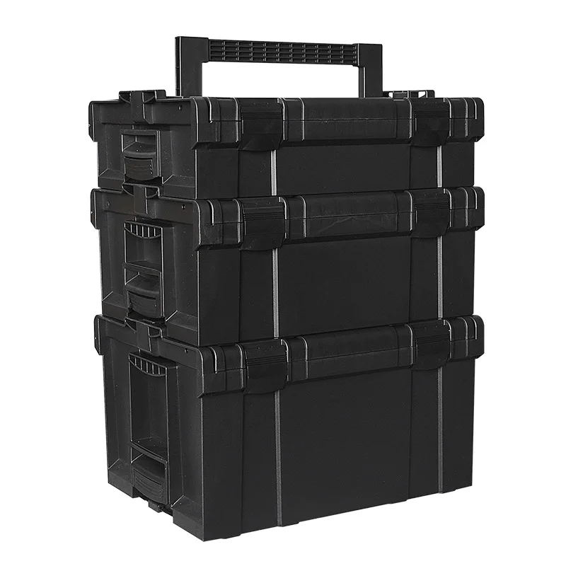 Car Tool Waterproof Box Plastic Case Storage Professional Heavy Duty Splicable Complete Mechanical Workshop Hardware Tool Box 5