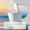Smart Toilet, Modern Automatic Flush, Foot Sensor Flush, Heated Seat, Toilet in LED Luminous Bowl, Tankless Toilet 6