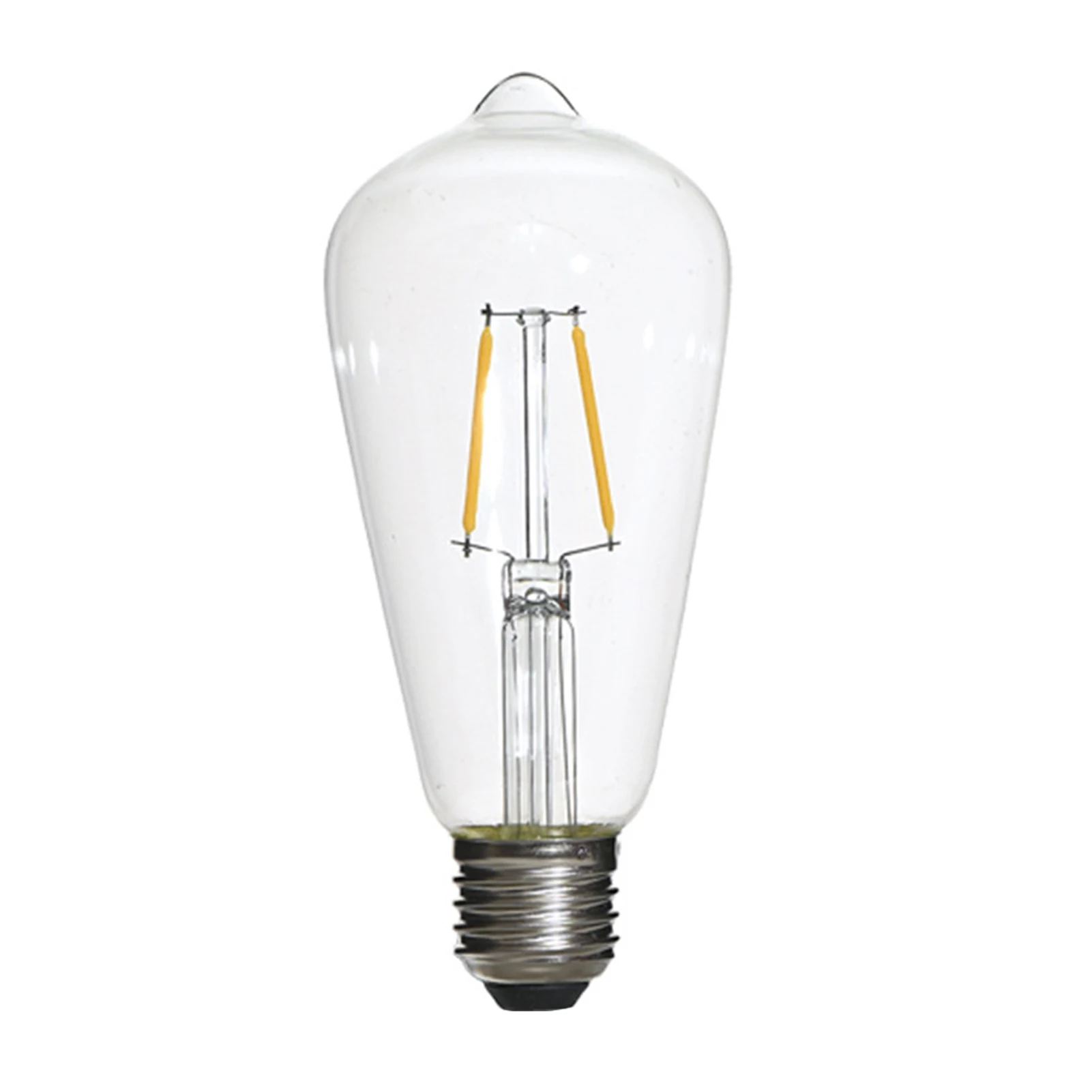 

Винтажная лампа Эдисона E27 2 Вт-8 Вт с винтом, лампа с нитью накаливания ST64, домашний декор