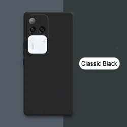 Enhanced Liquid Silicone Full Protective Phone Case - Soft, 360 - Degree Fall Prevention Mobile Cover for VIVO V30 Pro 5G (Classic Black)