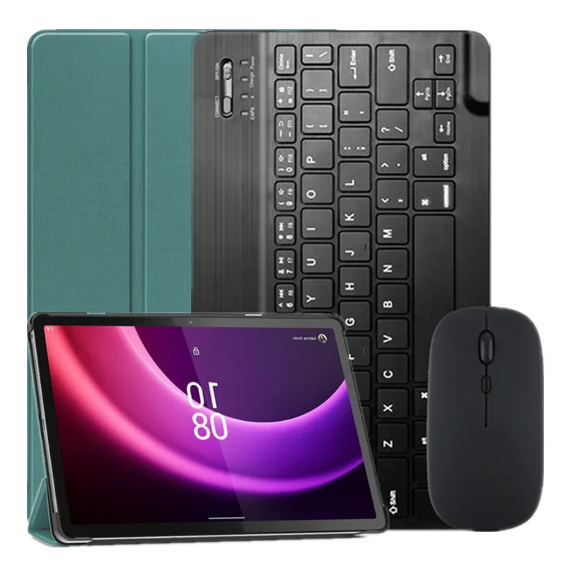 Capa de Teclado para Lenovo Tab Capa para Lenovo Tab P11 Gen Tb350fu Tb350xu Xiaoxin Pad Plus 2023 Russo Espanhol Azerty