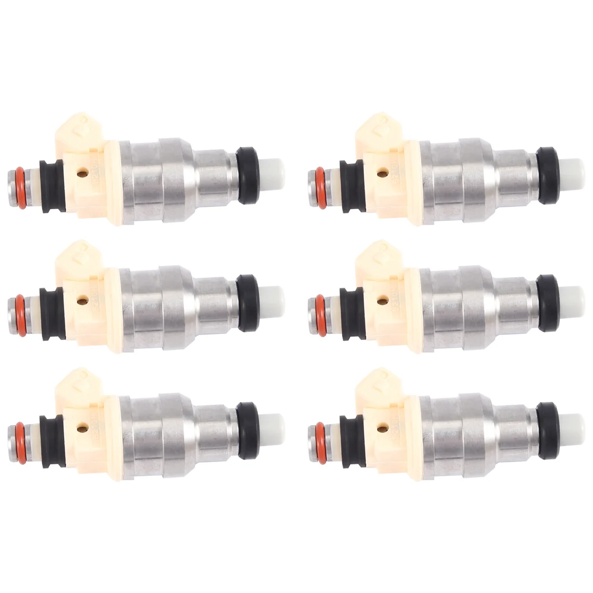 

6X INP-051, MD111421, MD141263 Fuel Injector for Mitsubishi Eclipse / Galant / Mighty Max / Mirage /Montero/Sigma 3.0 V6