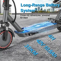 Nouvelle trottinette électrique AOVOPRO 500W 2026 TX01 / VP10 8,5/10 pouces, batterie haute capacité 42V10,5Ah, vitesse 35 km/h, autonomie 35 km, trottinette électrique intelligente avec absorption des chocs 2