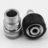 Pressure Washer Quick Connect Fittings M22 14mm to 3/8 Inch Pressure Washer Hose & Gun Adapter Max 4000PSI Car Wash Coupler 5