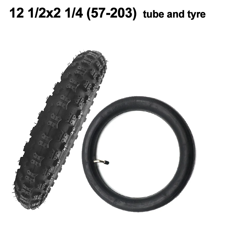 

12 1/2x2 1/4 (57-203) внутренняя камера внешняя шина для электрических скутеров 12-дюймовая балансировочная шина шины для электровелосипеда