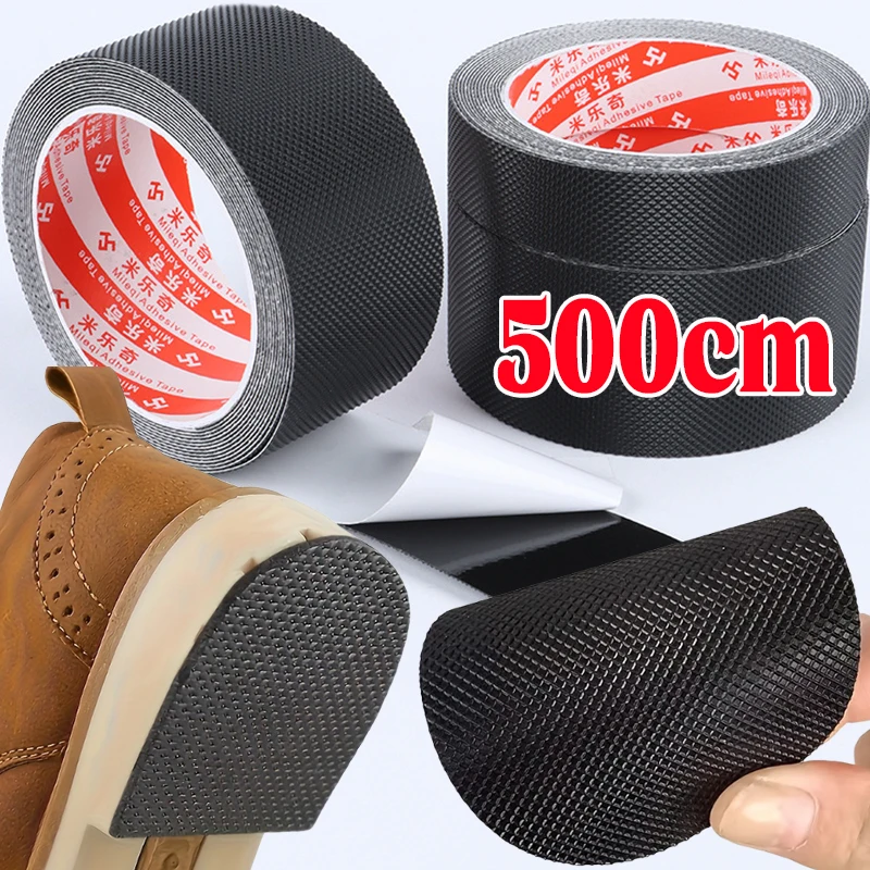 Elastic Sole Anti Slip Sticker Portable Self Adhesive Patch Sneakers Bottom Wear Resistant Stickers Extend Shoes Lifespan Paster
