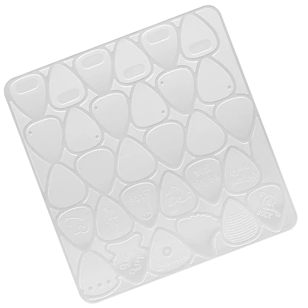 

Key Fob Guitar Picks for Acoustic Chain Silicone Decor DIY Mold White Molds Casting