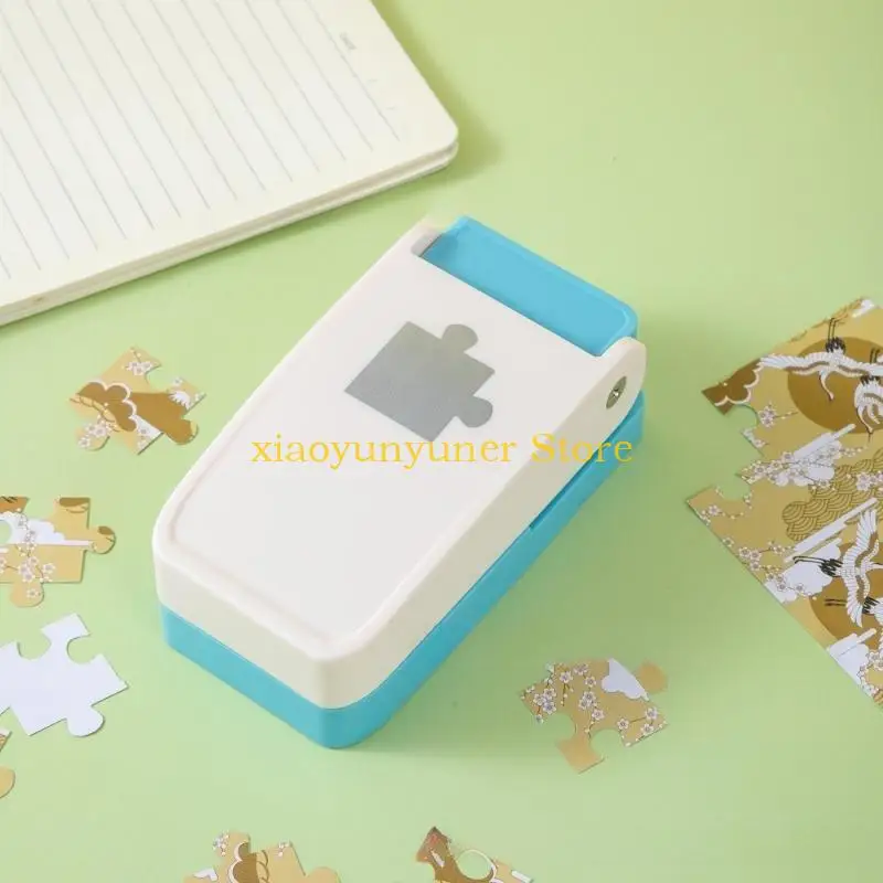 P9JB 퍼즐 스크랩북 및 엠보싱 카드용 펀치 종이 구멍 제조기 Craft Lover