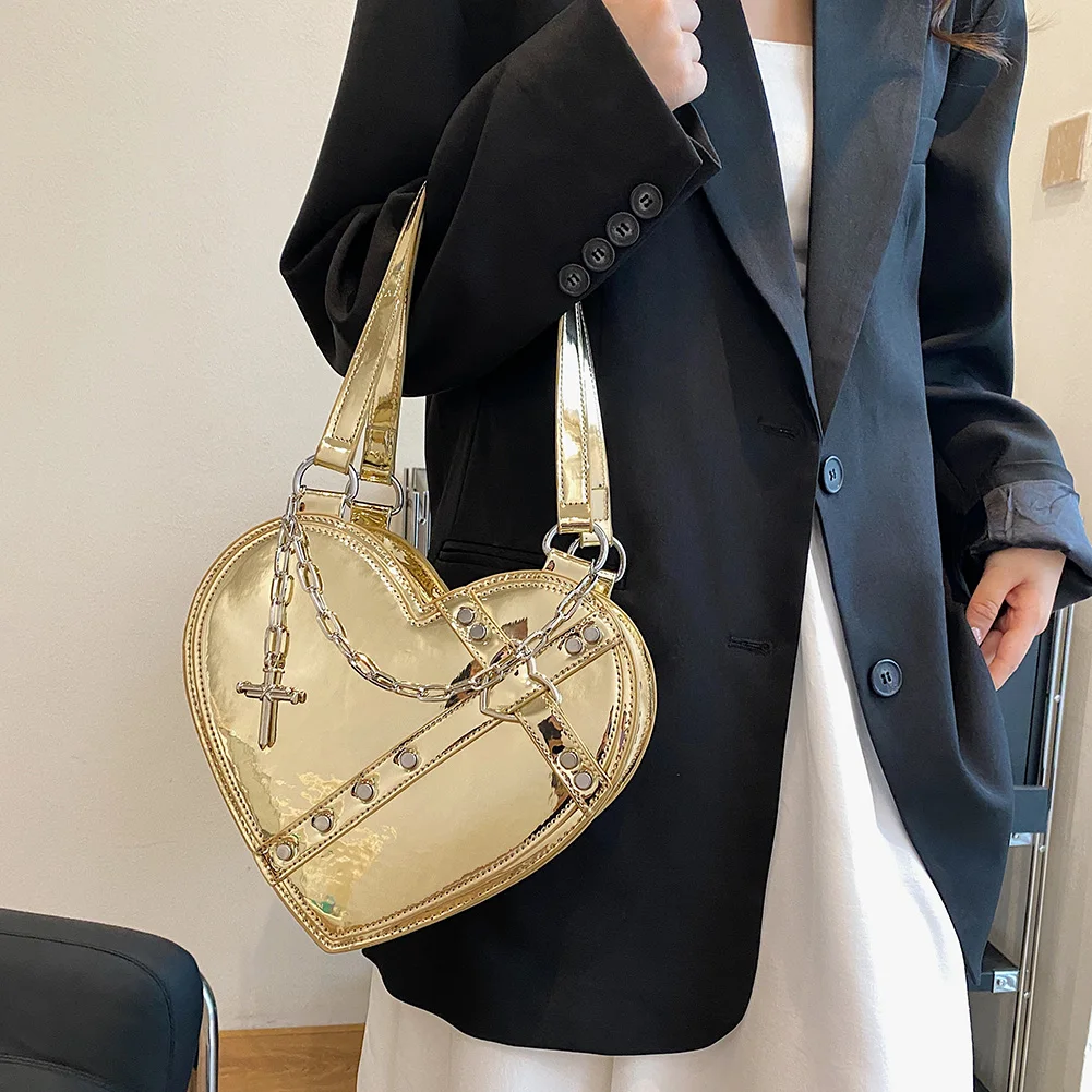 [JILLSTUART]★HEART LEATHER CROSS BAG Aubrie Heart Crossbody | GUESS Factory