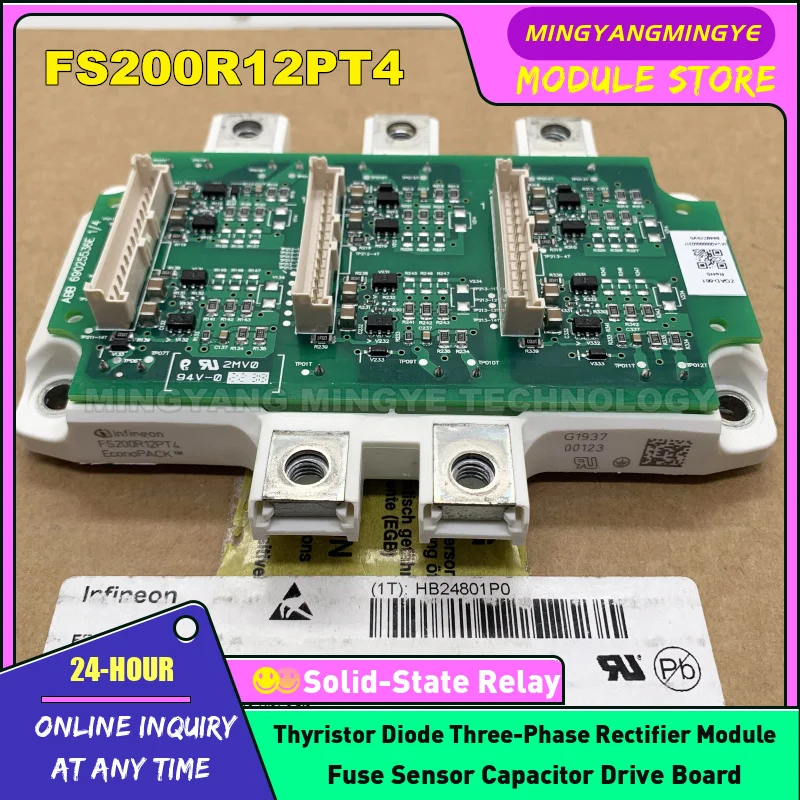 

FS200R12PT4 FS100R12PT4 FS150R12PT4 ZGAD-561 NEW ORIGINAL IGBT MODULE BOARD IN STOCK