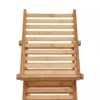 Bamboo Pop-up Magazine Rack, Literature Display Holder Stand 5