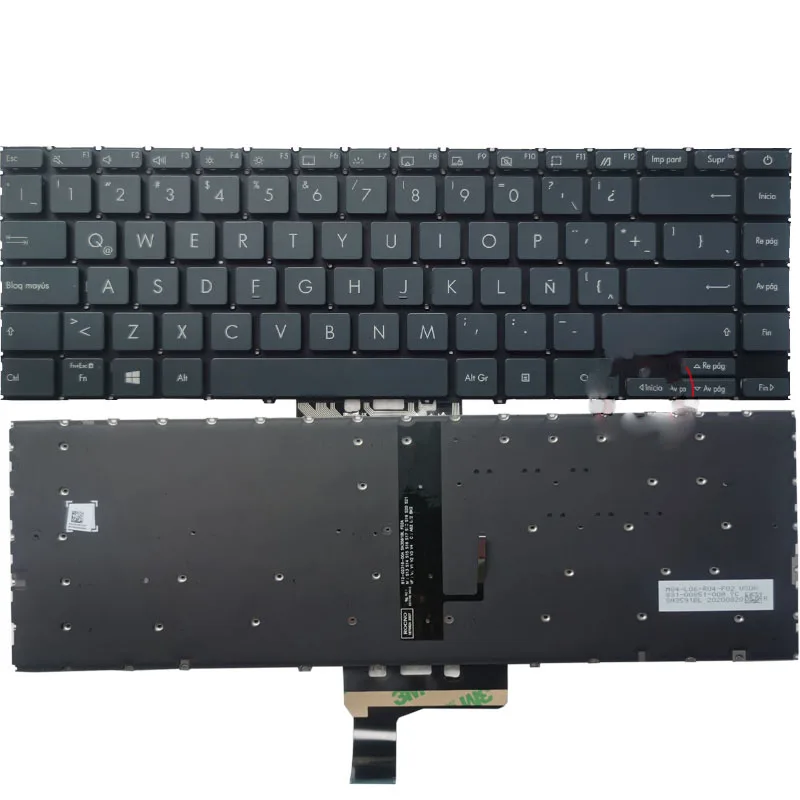 Eua Teclado do Portátil para Asus Zenbook 14 Ux425 Ux425j Ux425ja Ux425e Ux425ea U4700 la ru - Imagem 3