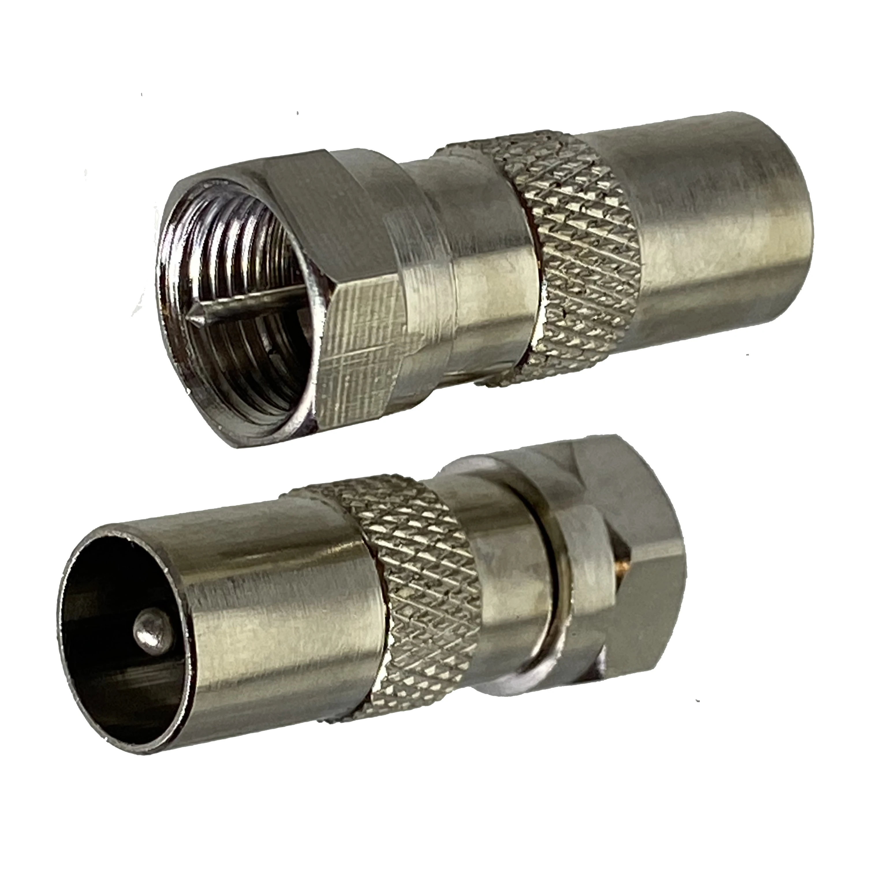 

1 шт. переходник для разъема F TV штекер к IEC PAL DVB-T штекер RF коаксиальный преобразователь Проводные клеммы 50 Ом Новинка