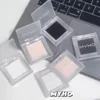 Monochrome Matte White Eyeshadow Makeup Waterproof Lasting Smoky Black Eye Makeup Natural Brighten Eyeshadow Highlighter Palette 6