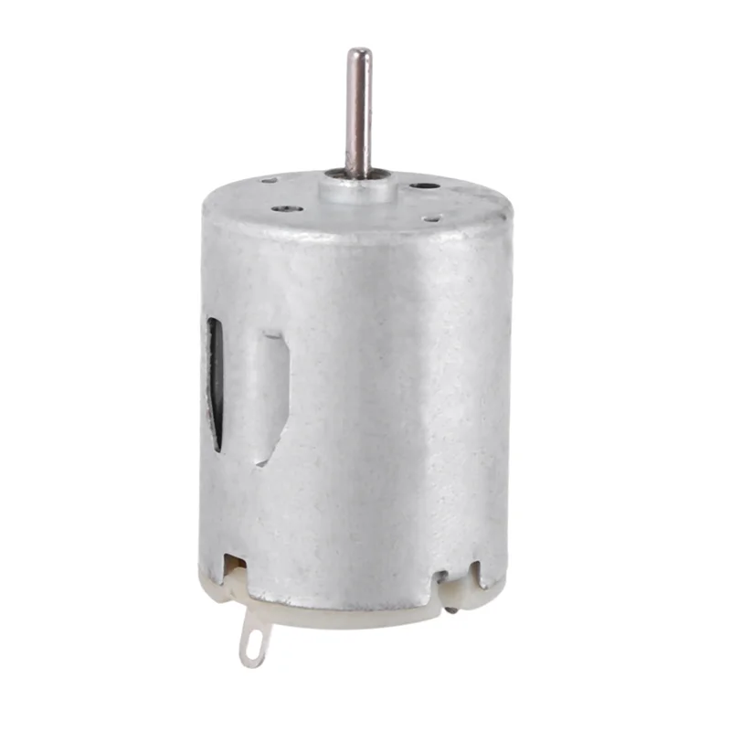 TA-20X 8000RPM 9V 68Ma 고토크 자기 실린더형 미니 DC 모터 실버