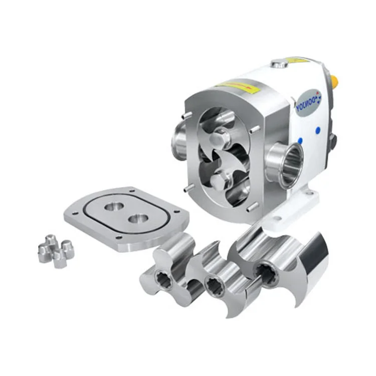 

Donjoy TUL/TUR series 3A sanitary gear pumps viscous media liquid electric rotary lobe pumps