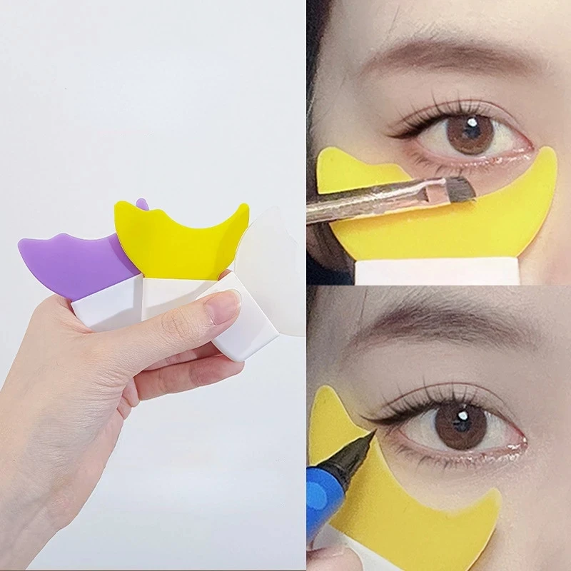 

1PC Eyeliner Eyeshadow Stencil Templates Eye Makeup Aid Make Up Tools For Eye Makeup Cat Eye Line Guide Cosmetic Tool For Women