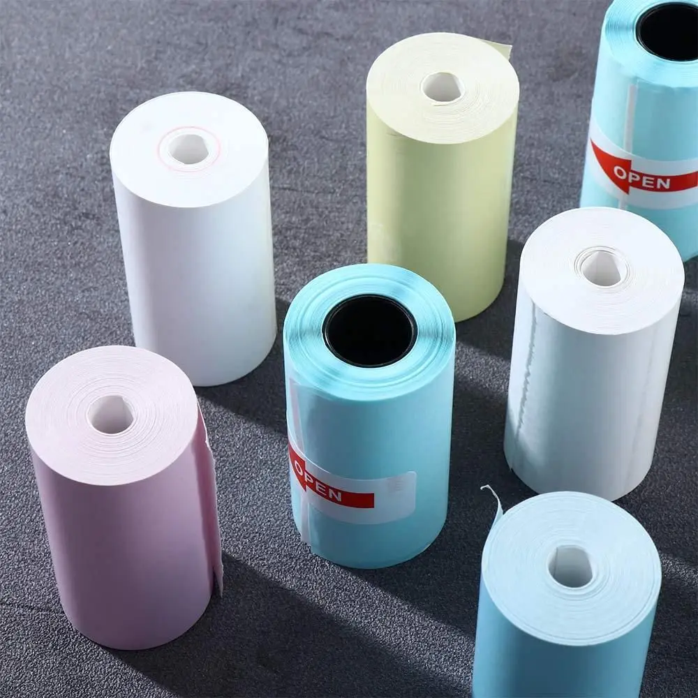 

57*30mm Receipt Papers Mini Printer Label Printer Paper White Thermal Paper Thermal Printer Paper Camera Printing Paper