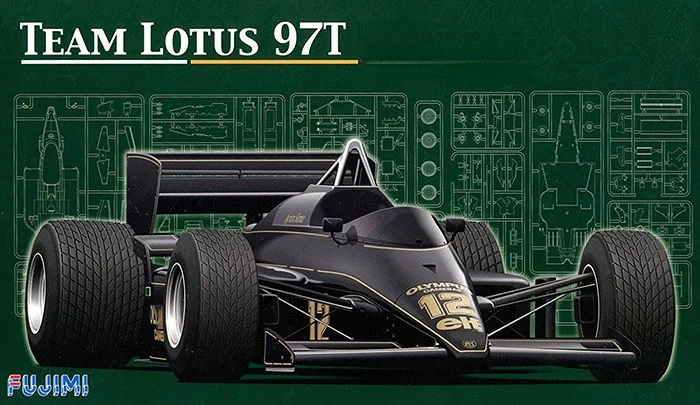 

Fujimi 1:20 F1 Lotus 97T 1985 09195 Assembled Vehicle Model Limited Edition Static Assembly Model Kit Toys Gift