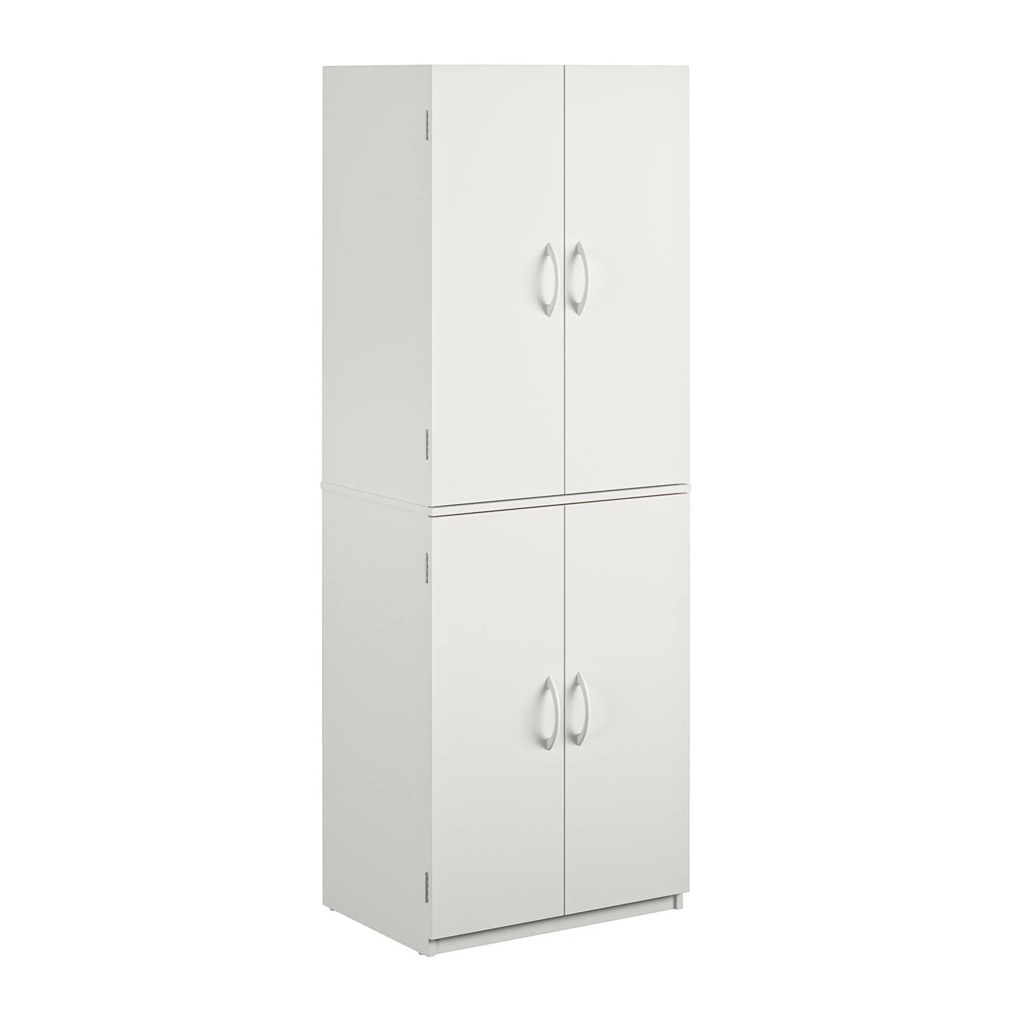 4 Door 5' Storage Cabinet, Bedroom Cabinets Living Room Bathroom Cabinets White Storage 80 JFurnitures 2026