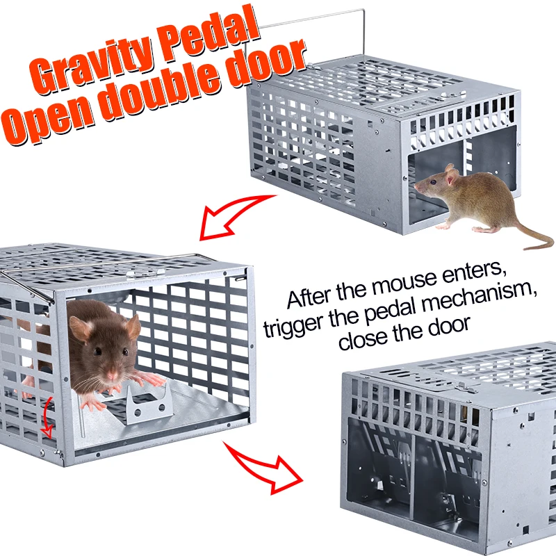 Mice Rodent Catcher Mousetrap Cage