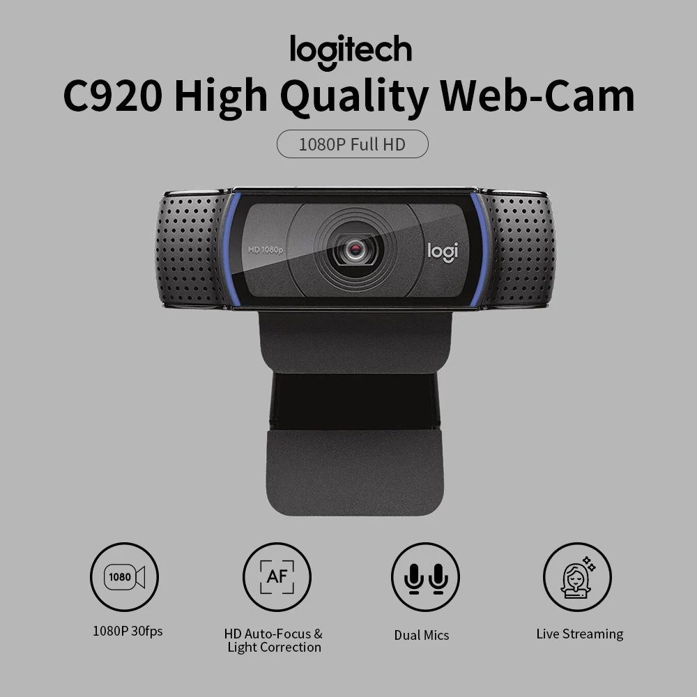 Streaming Logitech Hd Pro Webcam C920 Microphone Quality Logitech