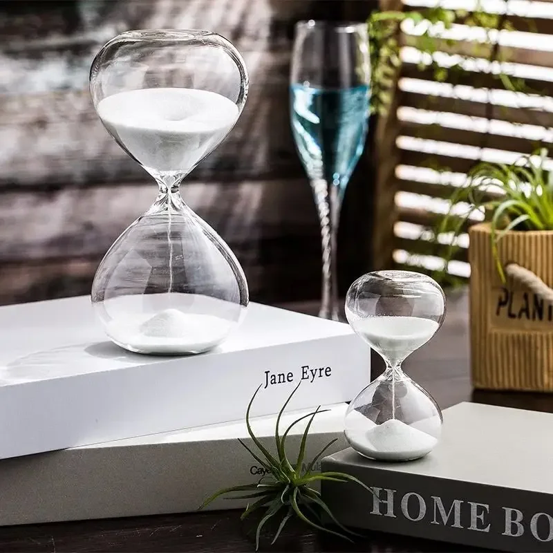 5/10/15/30/60 Mins Hourglass Sand Watch 30 Minutes Timer Clock One Hour Toothbrush Children Gift Sand Timer Home Decoration