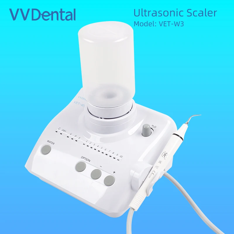 DentalUltrasoundScalerWithHandpieceand5TipsCalculusCleaner