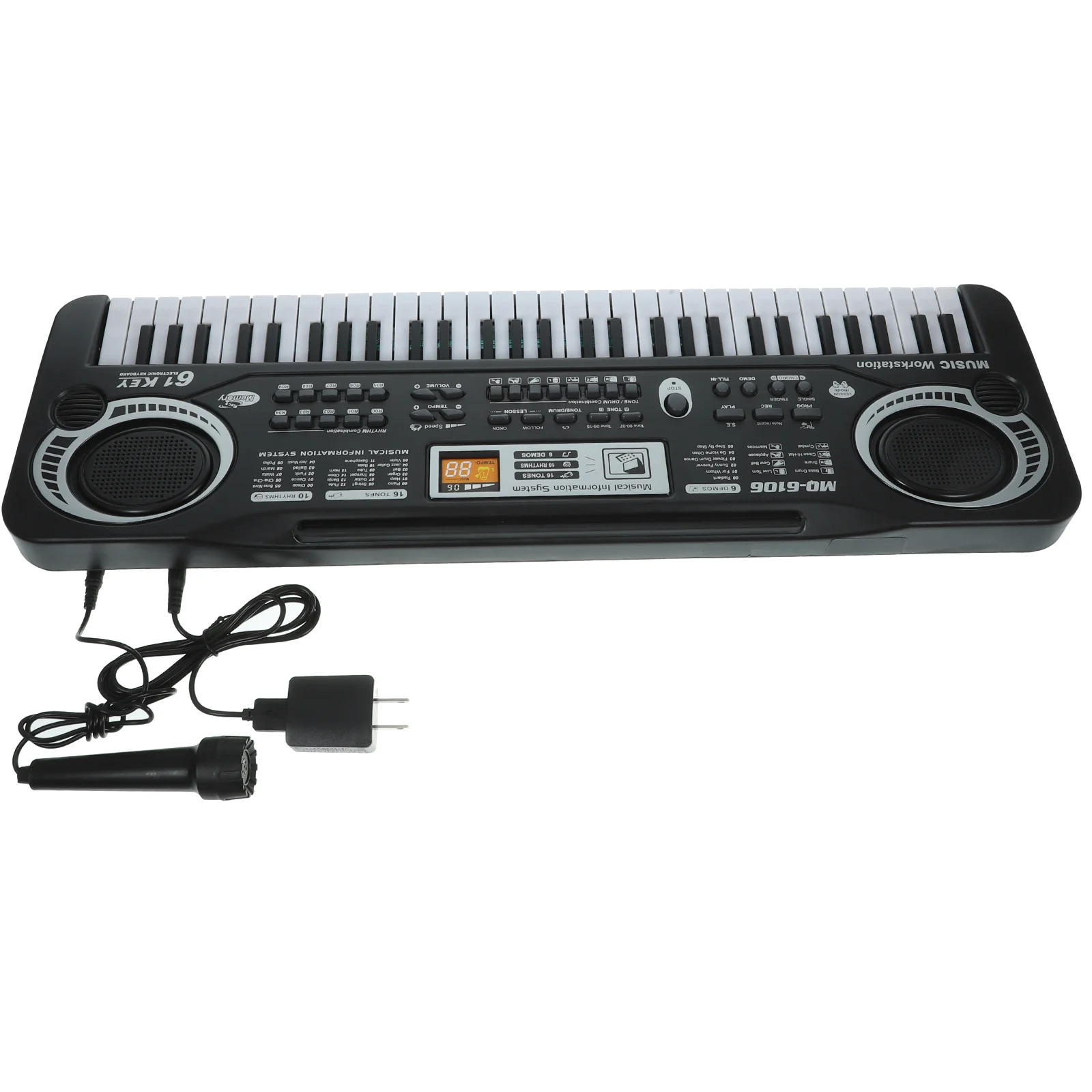 

Multifunction Electronic Organ Piano with Mic Microphone Keyboards 61 Keys Child for Kids