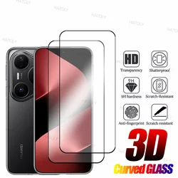 Premium 3D Curved Tempered Glass Screen Protector - 2 Pack for 2PCS Tempered Glass (Pura 80 Pro)