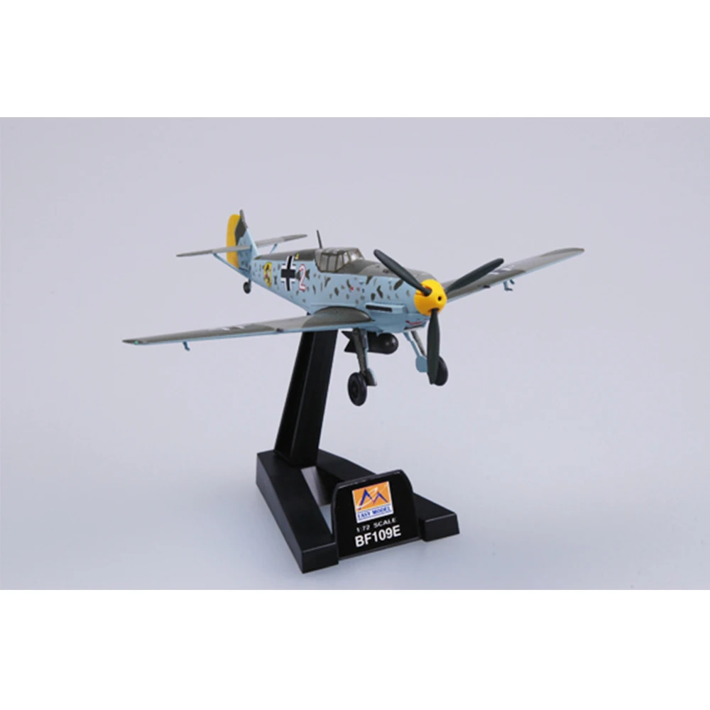 

Easymodel 37281 1/72 BF-109E BF109 Propeller Fighter Bomber Assembled Finished Military Static Plastic Model Collection or Gift