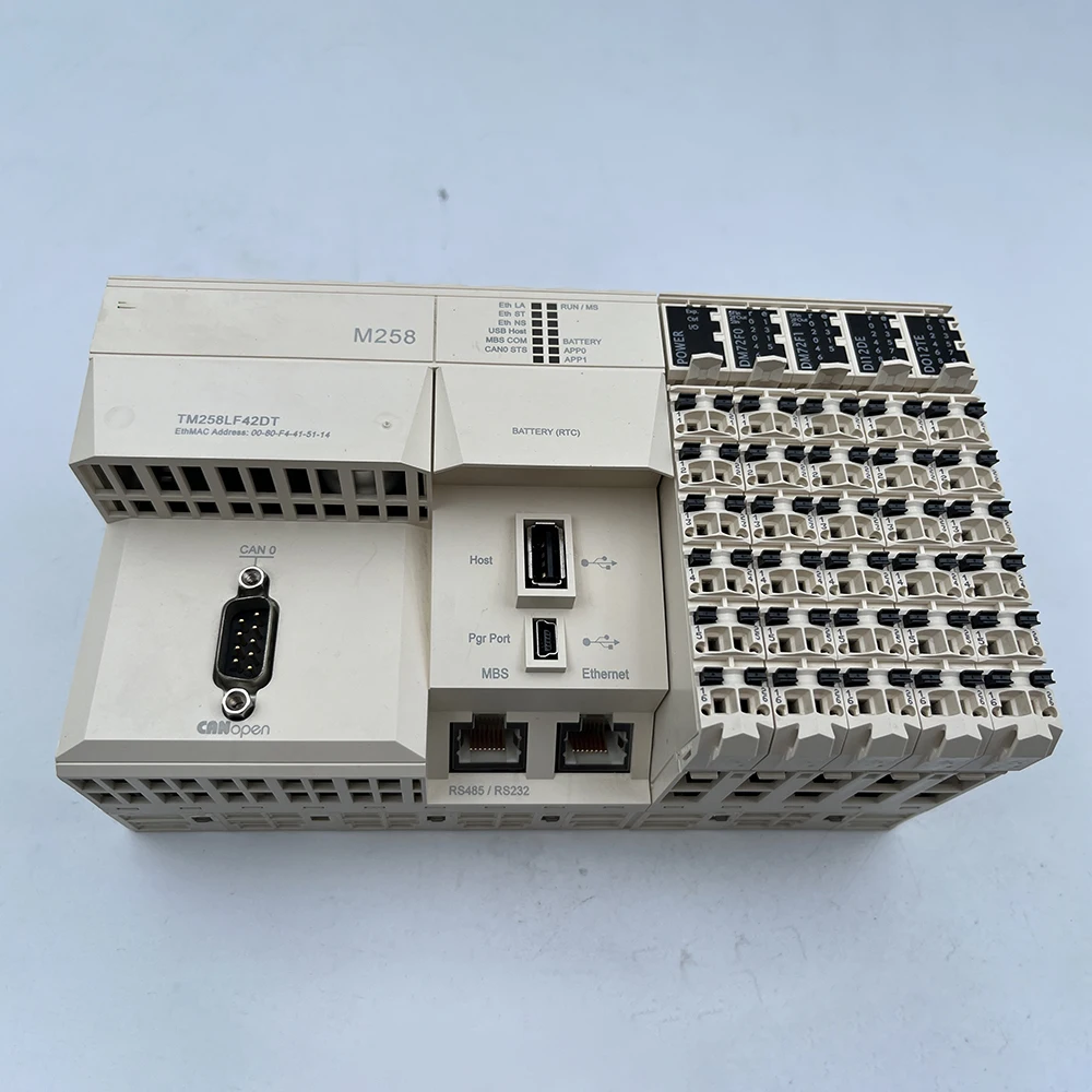 New TM258LF42DT M258 Industrial Control Product Controller For Schneider 42 I/O-24V